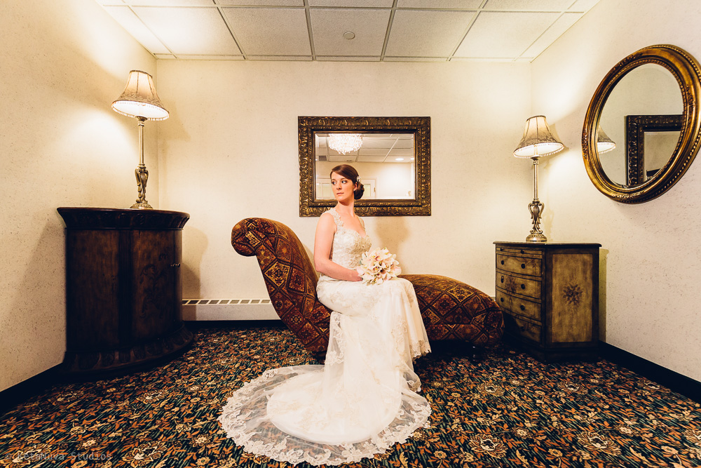 Perona Farms wedding - bridal portrait