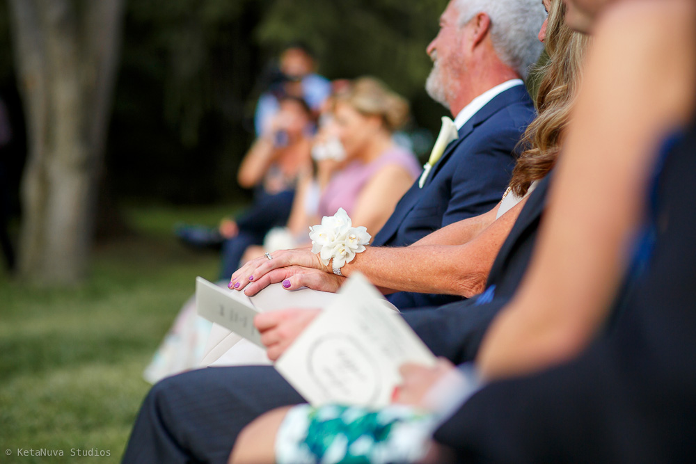 Perona Farms wedding - the guests. 