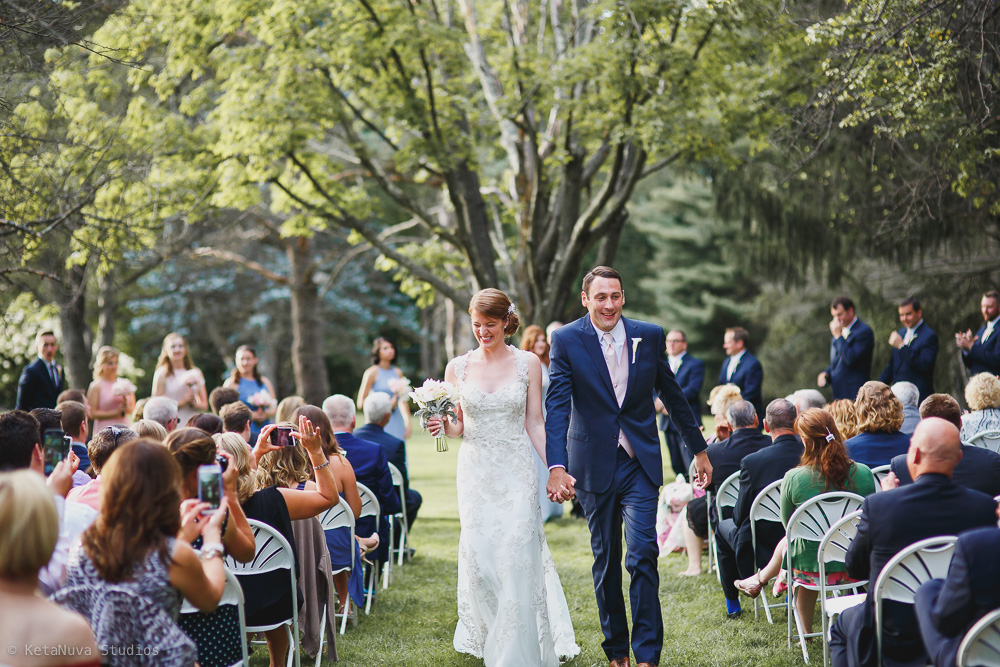 Perona Farms wedding - Just married!