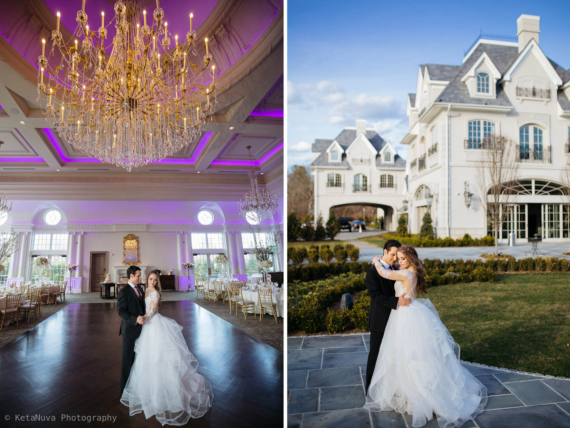 Picture at the Grand Ballroom of Park Chateau wedding venue. 